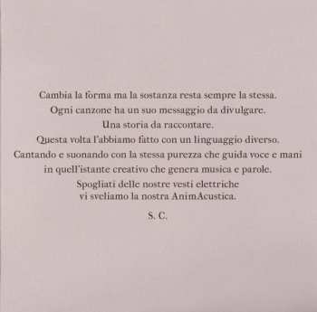 CD Il Bacio Della Medusa: AnimAcustica