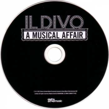 CD Il Divo: A Musical Affair