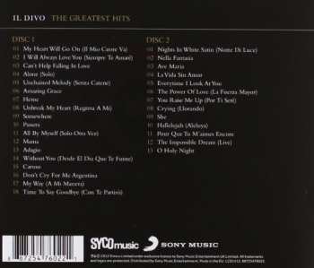 2CD Il Divo: The Greatest Hits