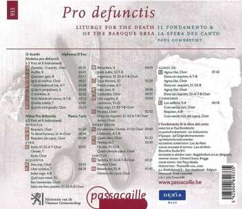 CD Il Fondamento: Pro Defunctis - Liturgy For The Death Of The Baroque Area