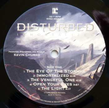 2LP Disturbed: Immortalized