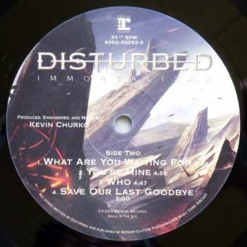 2LP Disturbed: Immortalized