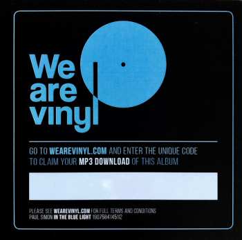 LP Paul Simon: In The Blue Light