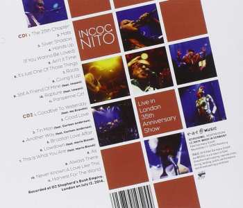 2CD Incognito: Live In London 35th Anniversary Show