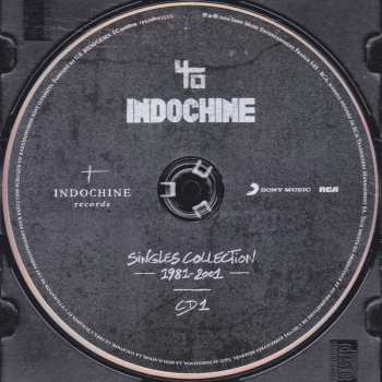 4CD/Caja Indochine: Singles Collection 1981 - 2001 DLX