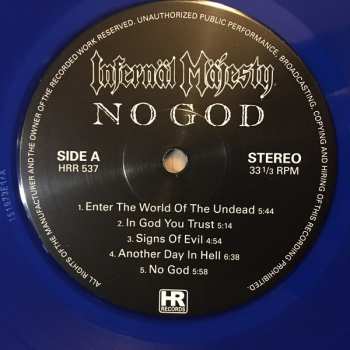 LP Infernäl Mäjesty: No God LTD | CLR