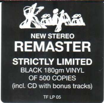 LP/CD Kaipa: Inget Nytt Under Solen LTD