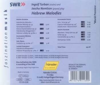 CD Ingolf Turban: Hebrew Melodies