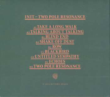 CD INIT:  Two Pole Resonance