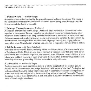 CD Inkuyo: Temple Of The Sun