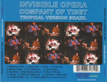 CD Invisible Opera Company Of Tibet (Tropical Version Brazil): Glissando Spirit Live