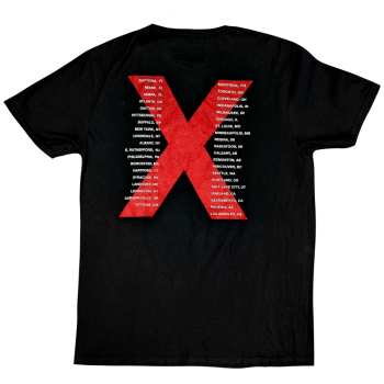 Mercancía INXS: Inxs Unisex T-shirt: Us Tour (back Print) (small) S