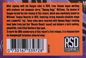 LP Irma Thomas: In Between Tears CLR | LTD