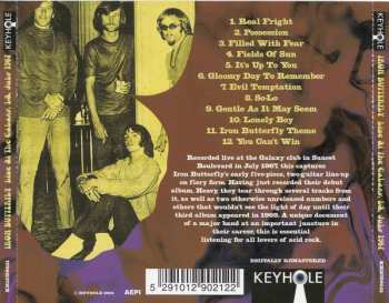 CD Iron Butterfly: Live At The Galaxy, LA, July 1967