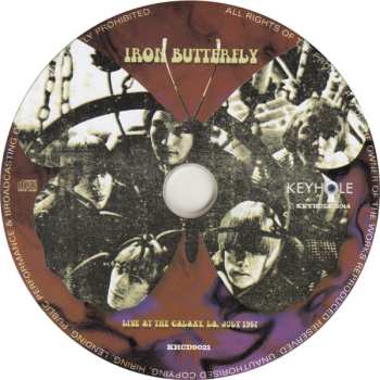 CD Iron Butterfly: Live At The Galaxy, LA, July 1967