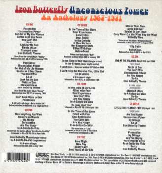 7CD/Caja Iron Butterfly: Unconscious Power: An Anthology 1967-1971