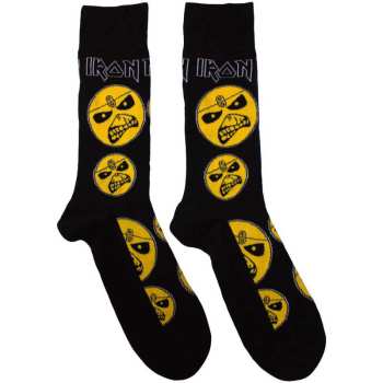 Mercancía Iron Maiden: Iron Maiden Unisex Ankle Socks: Piece Of Mind (black) (uk Size 4 - 7) 36 - 42