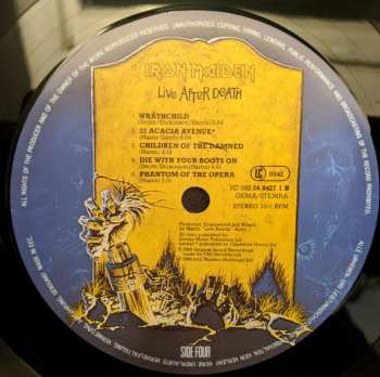 2LP Iron Maiden: Live After Death