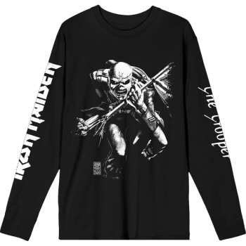 Merch Iron Maiden: Long Sleeve Camiseta 50 Trooper Isolated