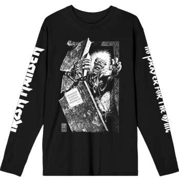 Merch Iron Maiden: Long Sleeve Camiseta No Prayer Grave Isolated