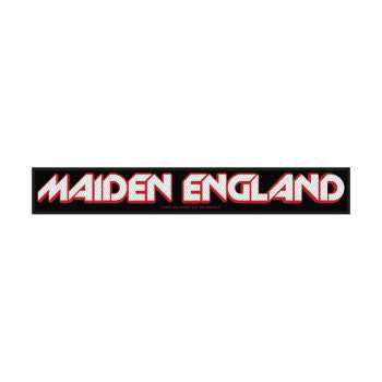 Merch Iron Maiden: Aplicación Maiden England (superstrip Patch - Pacakaged)