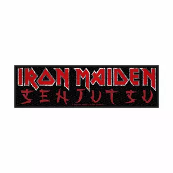 Aplicación Senjutsu Logo Iron Maiden (superstrip Patch - Packaged)