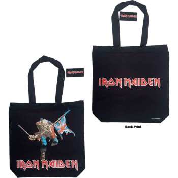 Mercancía Iron Maiden: Iron Maiden Cotton Tote Bag: Trooper (back Print)