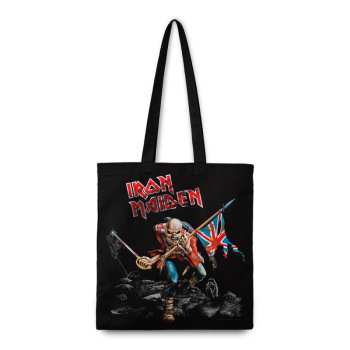Mercancía Iron Maiden: Iron Maiden Cotton Tote Bag: Trooper
