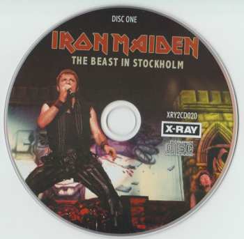2CD Iron Maiden: The Beast In Stockholm - Sweden Broadcast 2003