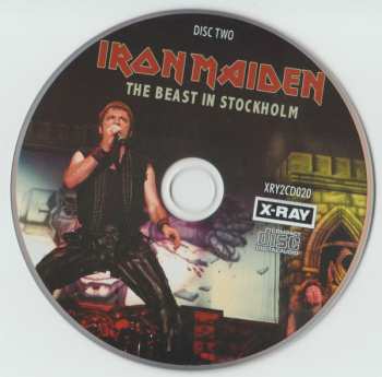 2CD Iron Maiden: The Beast In Stockholm - Sweden Broadcast 2003