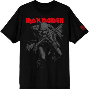 Merch Iron Maiden: Camiseta 50 Trooper Crop Grey