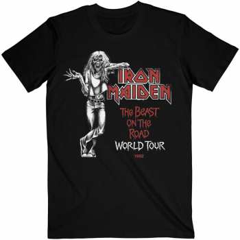 Merch Iron Maiden: Camiseta Beast Over Hammersmith World Tour '82