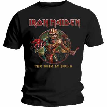Merch Iron Maiden: Camiseta Book Of Souls Eddie Circle 
