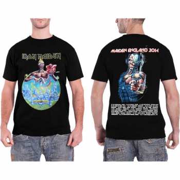 Mercancía Iron Maiden: Tričko England 2014 Tour  S