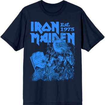 Merch Iron Maiden: Camiseta Est. 1975 Life After Death Stamp
