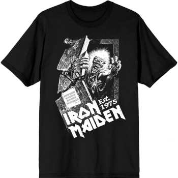 Merch Iron Maiden: Camiseta Est. 1975 No Prayer Grave