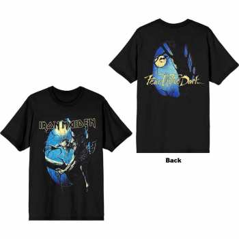 Mercancía Iron Maiden: Tričko Fear Of The Dark Oval Eddie Moon S