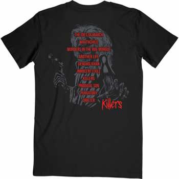 Mercancía Iron Maiden: Tričko Killers V.2. Album Track List  S