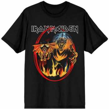 Merch Iron Maiden: Camiseta Number Of The Beast Devil Tail 