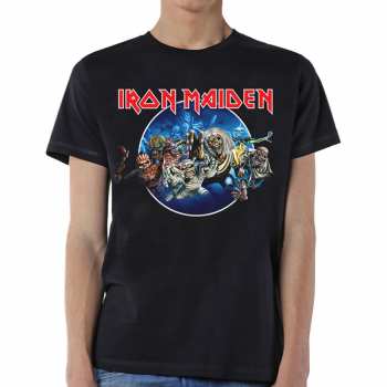 Merch Iron Maiden: Camiseta Wasted Years Circle 