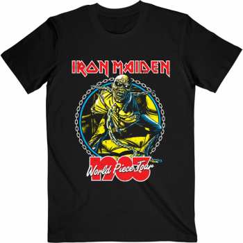 Merch Iron Maiden: Camiseta World Piece Tour '83 V.2. 
