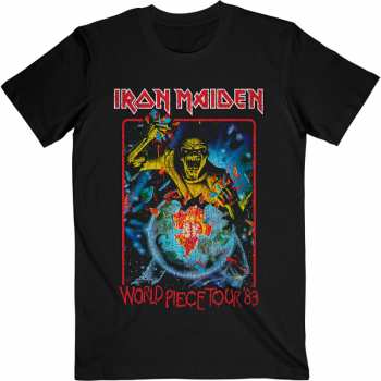 Merch Iron Maiden: Camiseta World Piece Tour '84 V.1. 