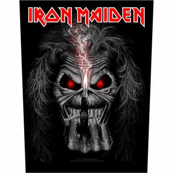 Merch Iron Maiden: Aplicación en la espalda Eddie Candle Finger