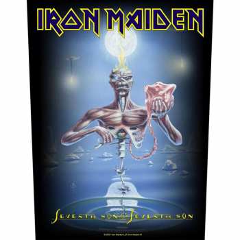 Merch Iron Maiden: Aplicación en la espalda Seventh Son