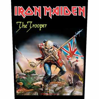 Merch Iron Maiden: Aplicación en la espalda The Trooper