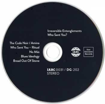 CD Irreversible Entanglements: Who Sent You?