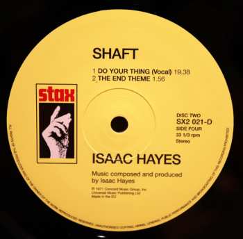 2LP Isaac Hayes: Shaft