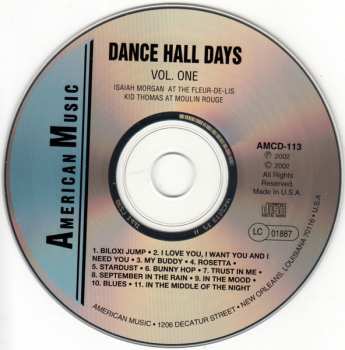 CD Kid Thomas Valentine: At The Fleur-De-Lis Ballroom / At Moulin Rouge