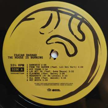 LP Isaiah Rashad: The House Is Burning