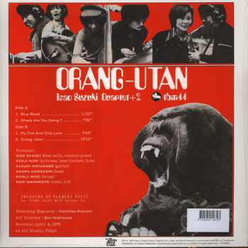 LP Isao Suzuki Quartet: Orang-Utan LTD
